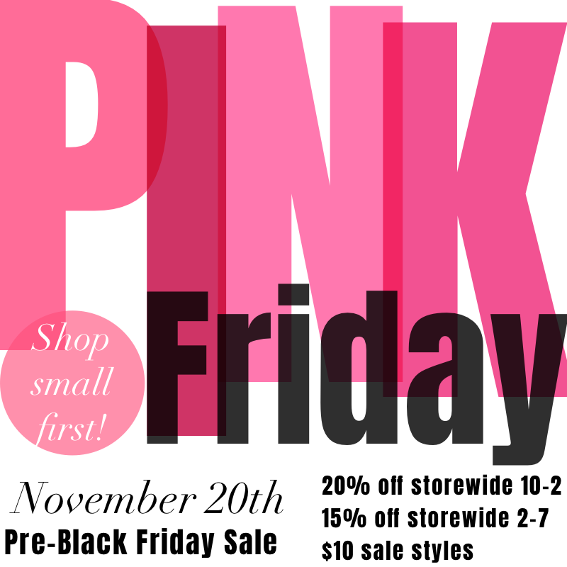 Pink Friday Sale!